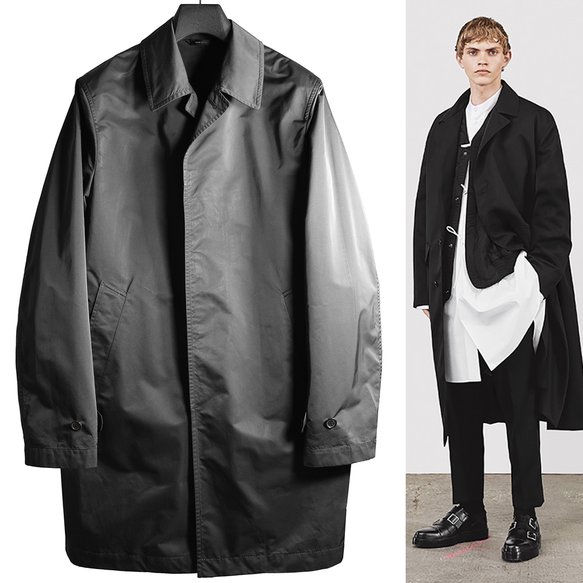 正規品 ジルサンダー JIL SANDER オーバーサイズ コート ジャケット スーツ シャツの画像1