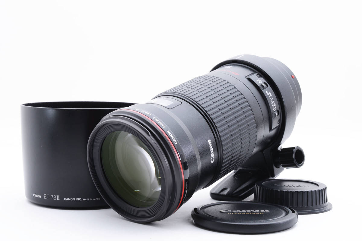 キヤノン Canon EF 180mm F3.5L USM MACRO マクロ 一眼カメラ用（オートフォーカス） [美品] #618A