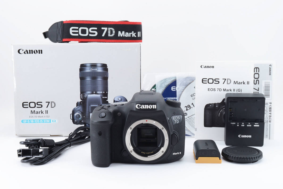 超安い 7D EOS Canon キャノン Mark #708A [美品] 7243回 ショット回数