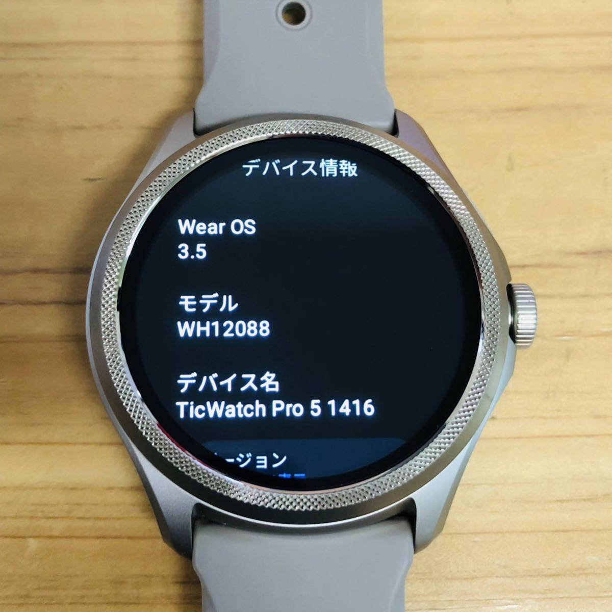 激安単価で 美品 動作品 TicWatch Pro5 60サイズ発送 i14753 WH12088