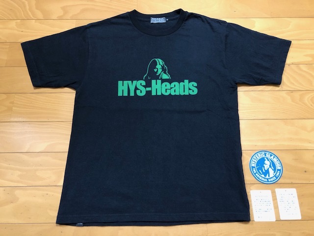 売れ筋介護用品も! 【HYSTERIC GLAMOUR】HYS-HEADS Tシャツ Mサイズ