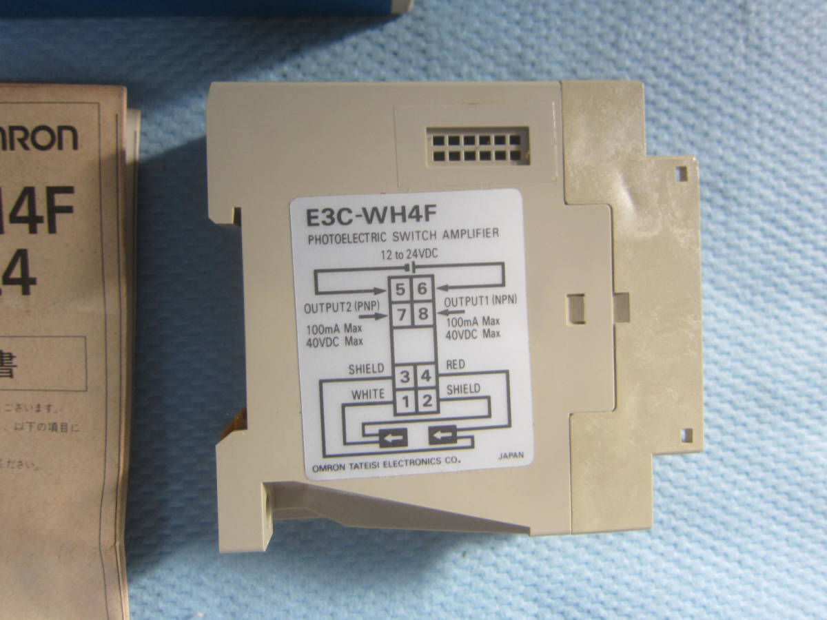 OMRON E3C-WH4F 光電スイッチ増幅器_画像2