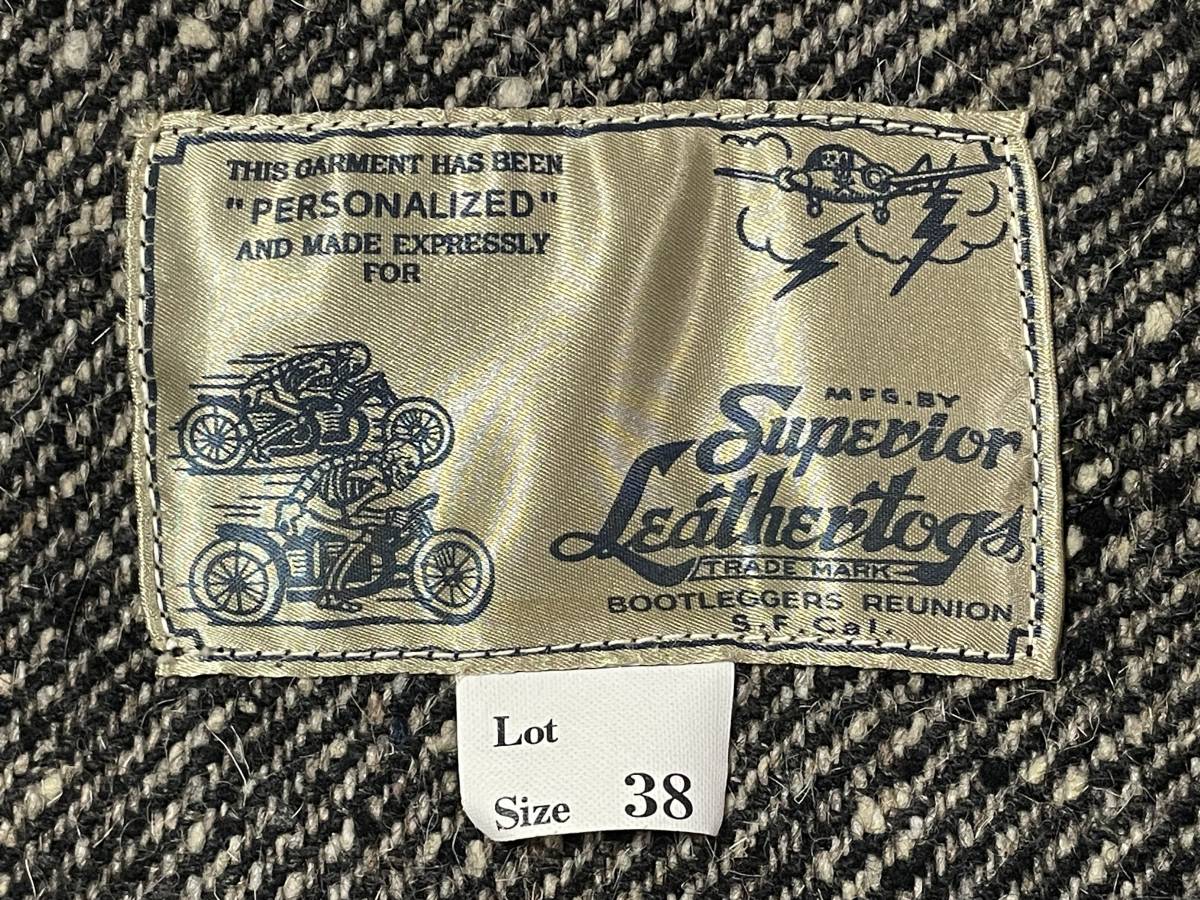 極美 38 FREEWHEELERS BOOTLEGGERS LEATHERTOGS フリー 極美 38 FREEWHEELERS BOOTLEGGERS LEATHERTOGS フリー
