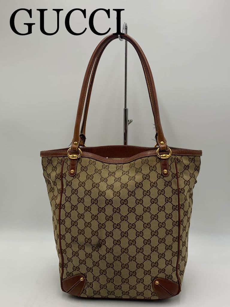 GUCCI グッチ ハンドバッグ トート GGキャンパス ブランド オシャレ-