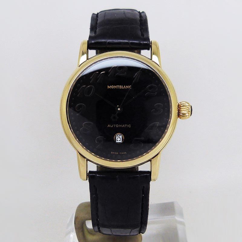  used Montblanc [MONTBLANC] 7009 Meister shutik automatic YG boys OH settled 