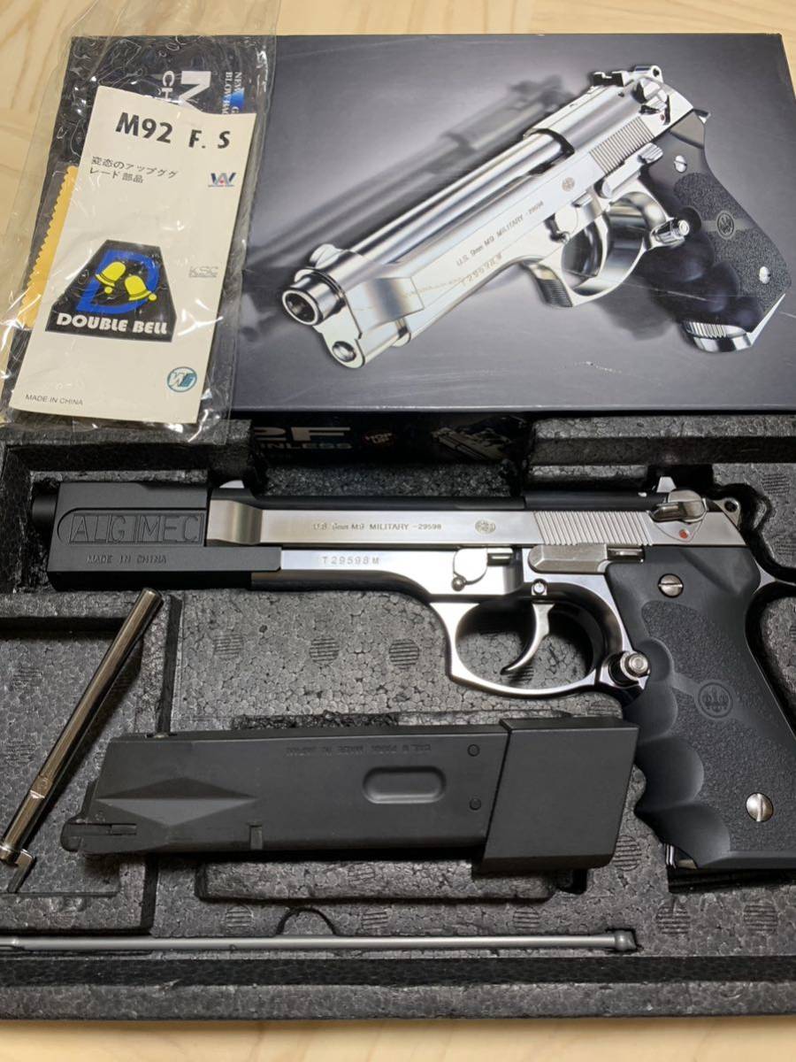 東京マルイM92Fクロームステンレス レオン風カスタム 管52 東京マルイM92Fクロームステンレス レオン風カスタム 管52