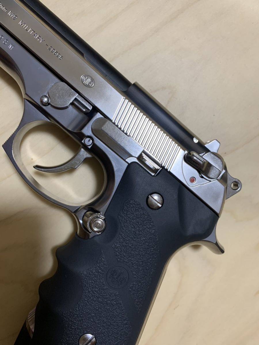 東京マルイM92Fクロームステンレス レオン風カスタム 管52 東京マルイM92Fクロームステンレス レオン風カスタム 管52