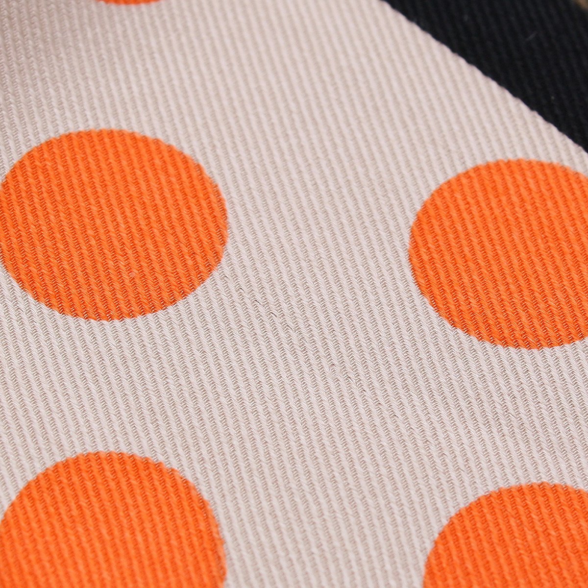 ☆B2642 新同!! エルメス カレ70 Clic-Clac a Pois クリック・クラック