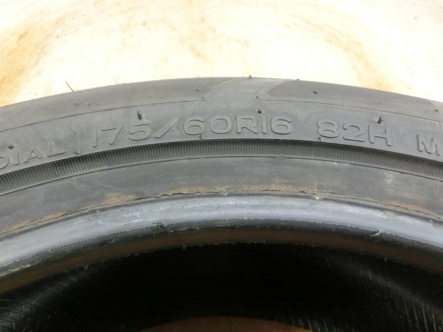 L-5373 溝あり 中古タイヤ NANKANG TOUR SPORT 611 175/60R16 82H (2本)_画像4