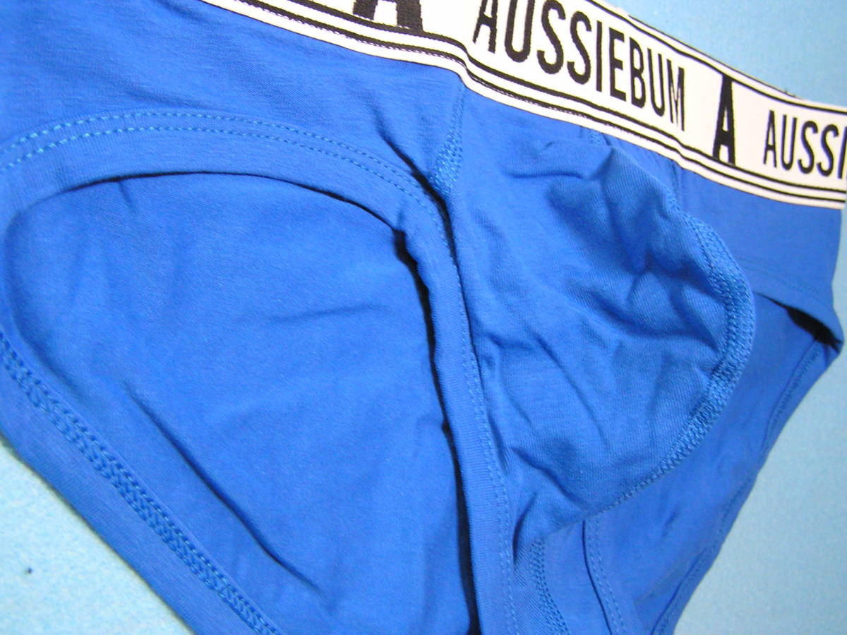 即決正規品新品 オージーバム Aussiebum WJ Brief -M-ビキニブリーフ ブルー 青色 現品表記サイズ M_画像2