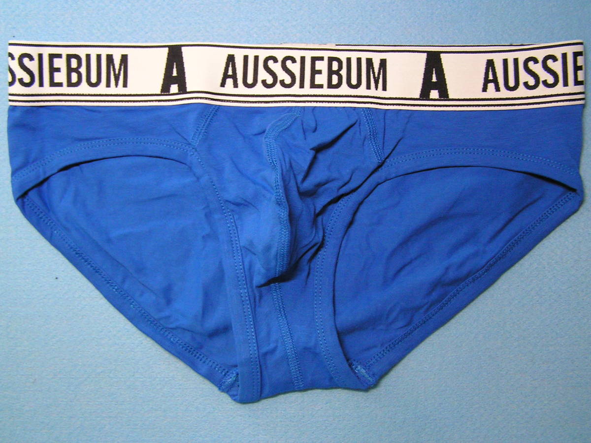 即決正規品新品 オージーバム Aussiebum WJ Brief -M-ビキニブリーフ ブルー 青色 現品表記サイズ M_画像1