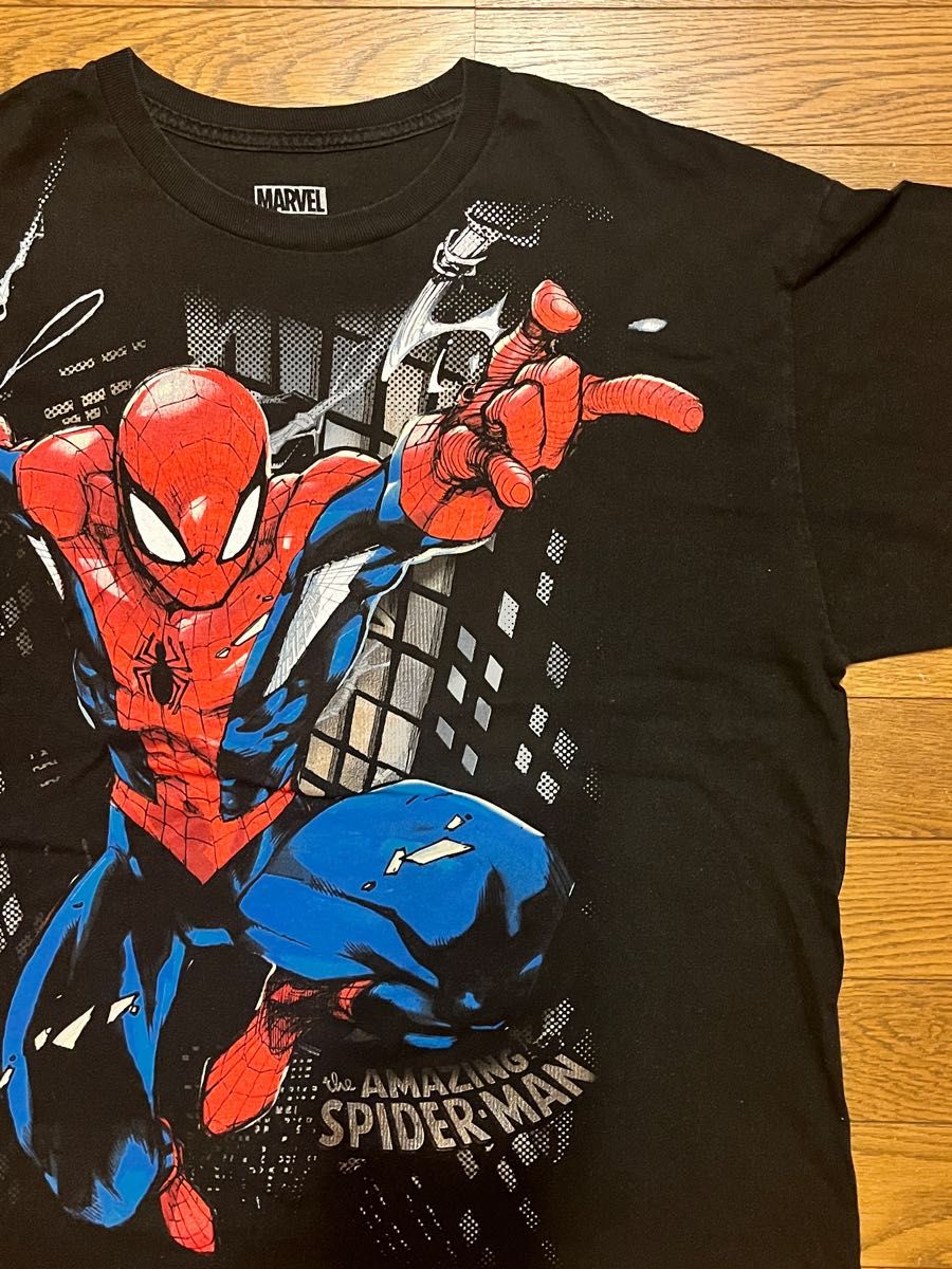 Marvel スパイダーマン　Tシャツ　メンズ　XL US古着　オーバーサイズ