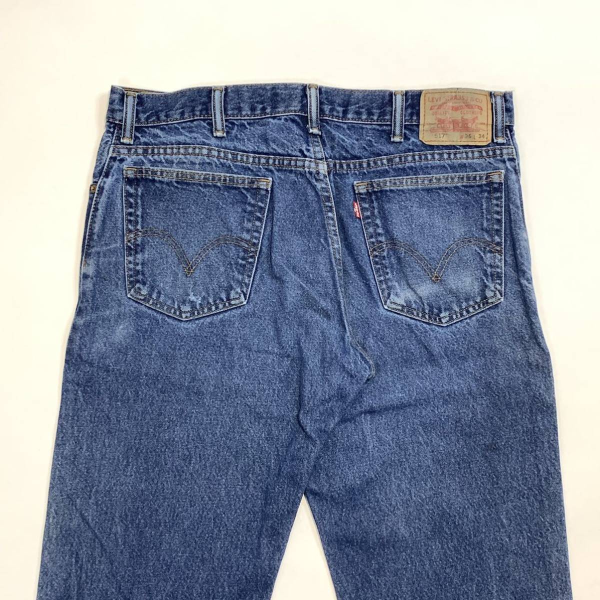新入荷 ブーツカット 517 リーバイス デニムパンツ 7625 W36 フレア