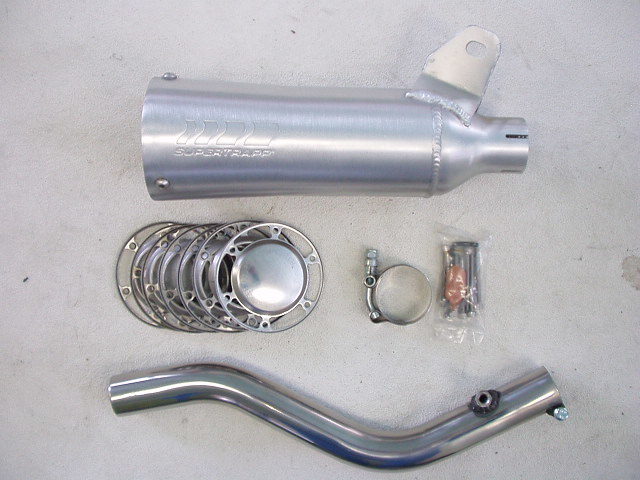 即決新品DR250/350S'90~94 スーパートラップ4イ...+sobrape.com.br