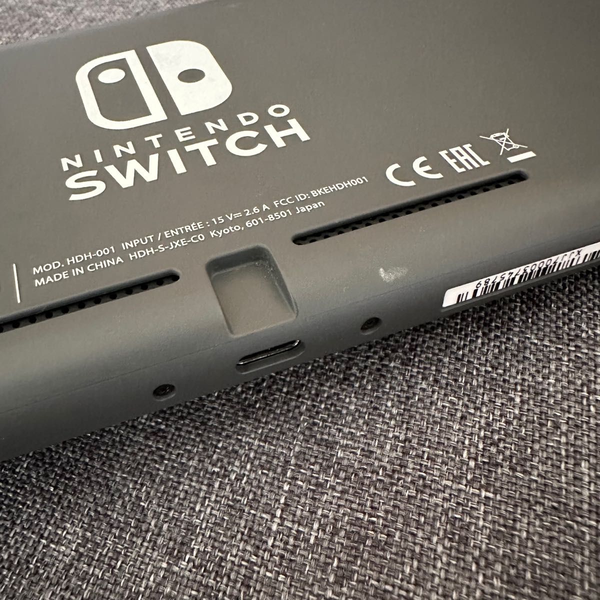 Nintendo Switch Light グレー あつまれどうぶつの森
