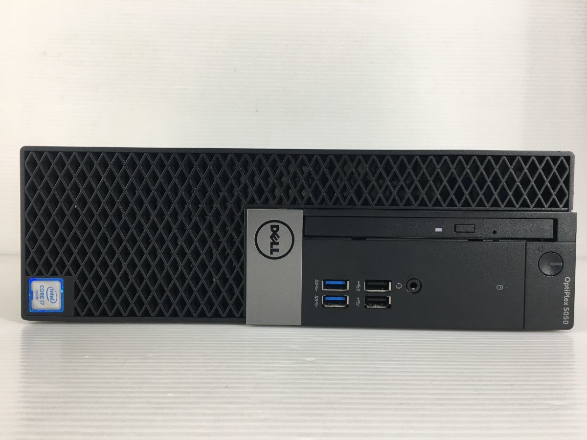 【即納/送料無料】 DELL OPTIPLEX 5050 SFF Core i7 6700 第6世代/メモリ16GB/ M.2 256GB＋HDD2TB/DVDマルチ 【中古品】 (DT-D-007)_画像4