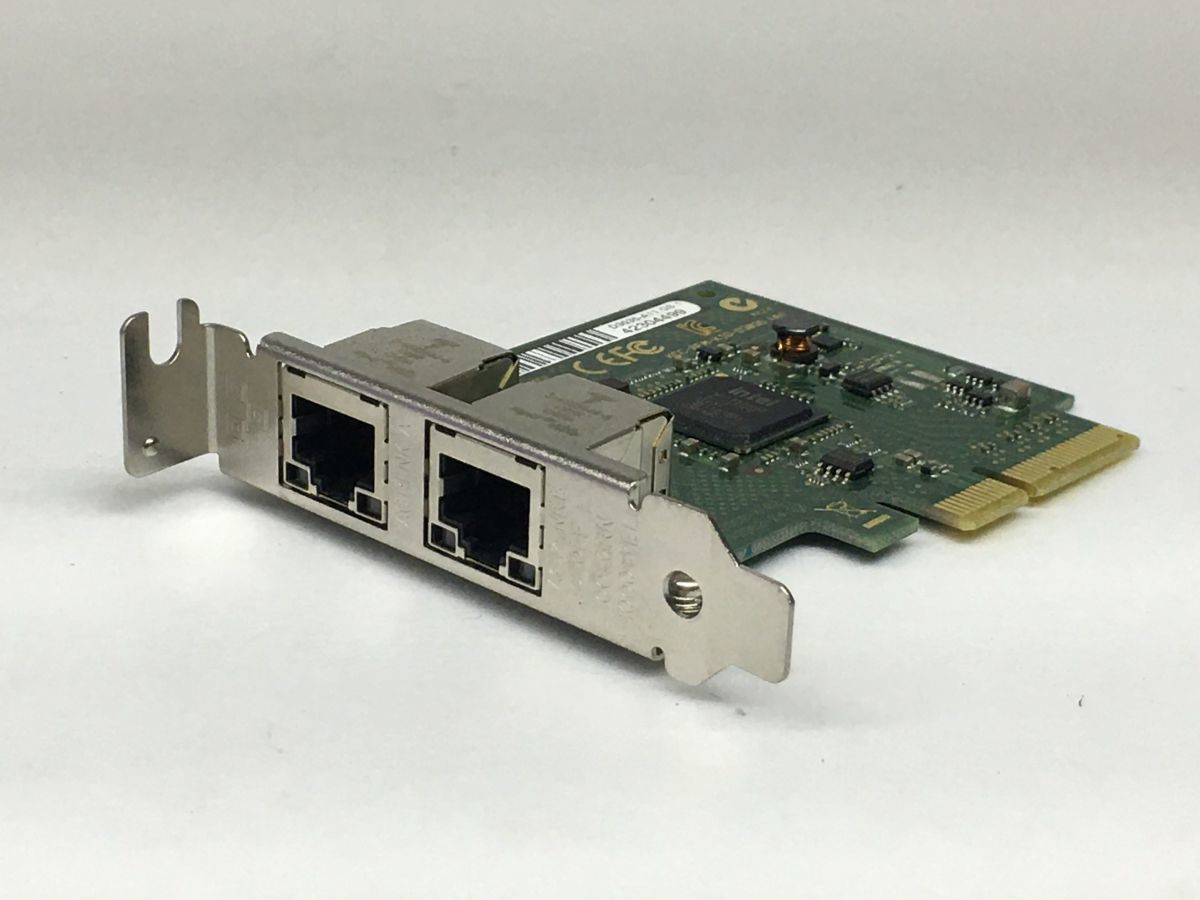 [ immediate payment / free shipping ] FUJITSU D3035-A11 GS 1 Dual Port Gigabit Ethernet Network Card [ used parts / present condition goods ] (SV-F-180)