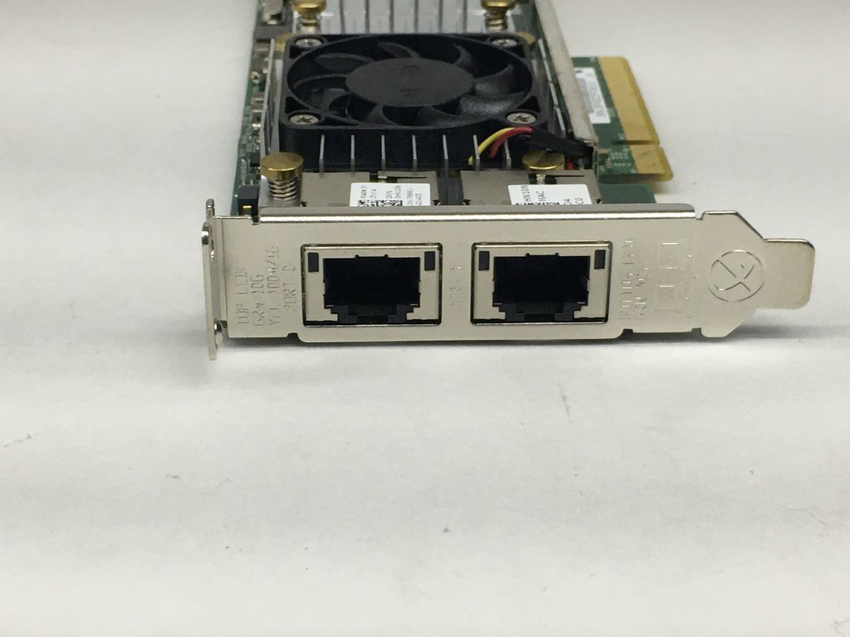 [ immediate payment / free shipping ] DELL 0HN10N 10Gb 2 port LAN card rope ro file [ used parts / present condition goods ] (SV-D-193)