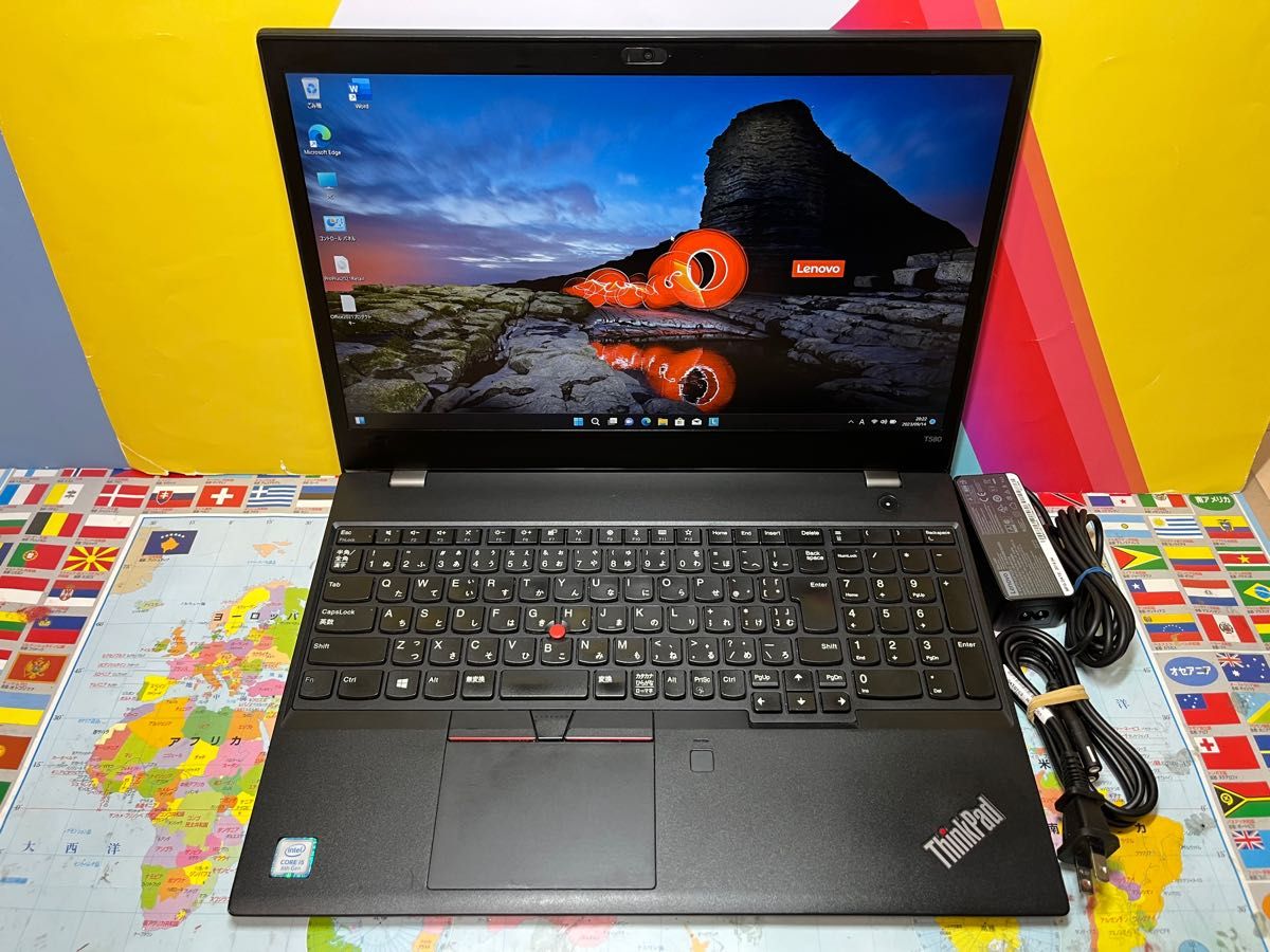 JC0905 良品レノボ 16GB Thinkpad T580 FHD ノートパソコン Win11 office 大容量