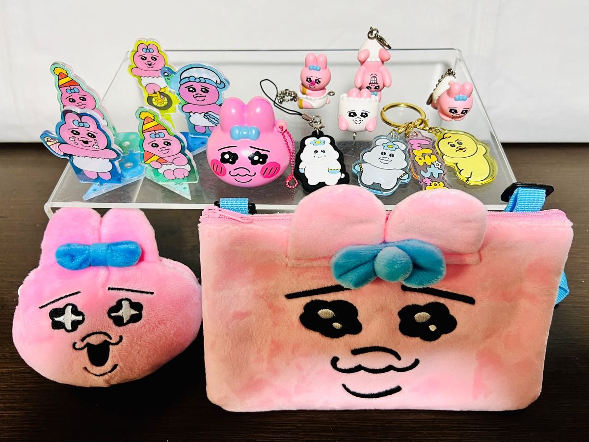 可哀想に! おぱんちゅうさぎ&んぽちゃむ グッズ 14点セット(*^ω^*)