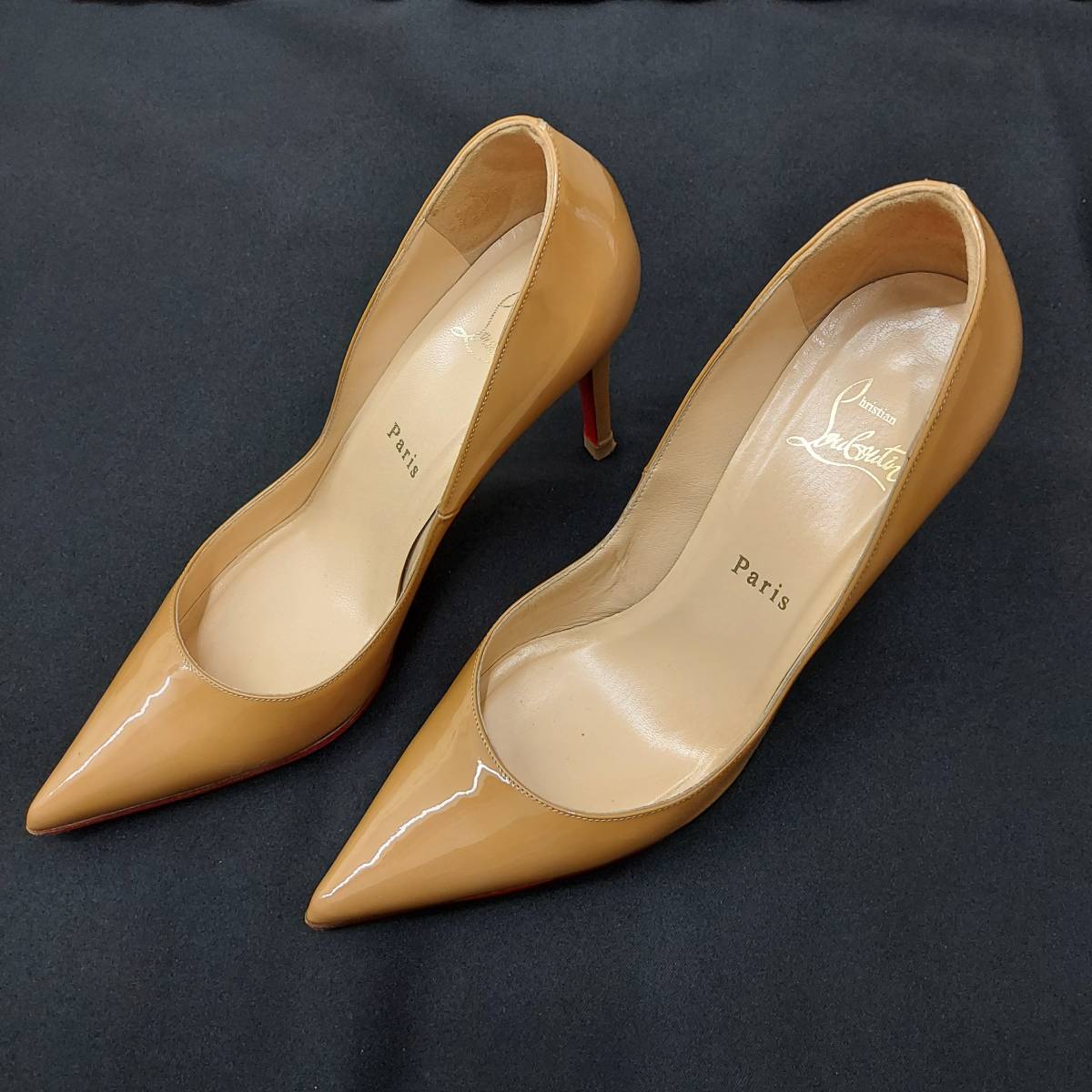 美品】1000円～ Christian Louboutin クリスチャンルブタン レザー