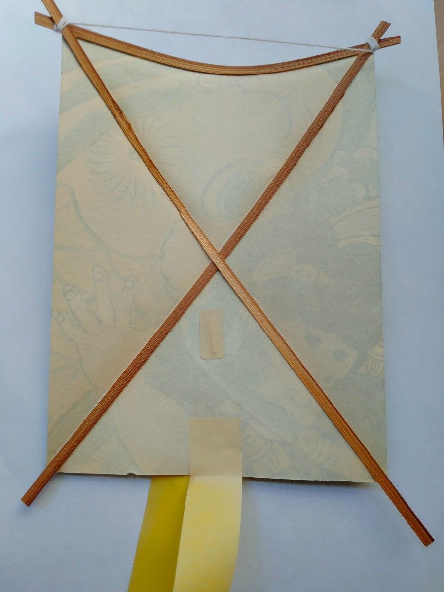 凧2個　民芸品　郷土玩具　コレクション　昭和　浮世絵