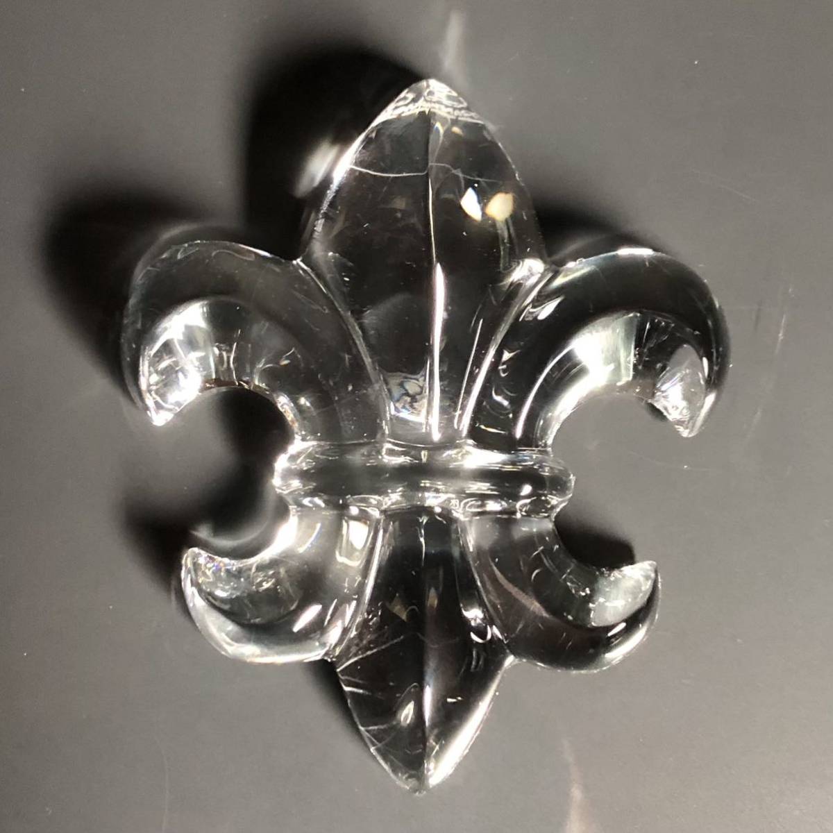 BaccaraT バカラ /※ユリ オブジェ ペーパーウェイト 置物 BaccaraT バカラ /※ユリ オブジェ ペーパーウェイト 置物 バカラ