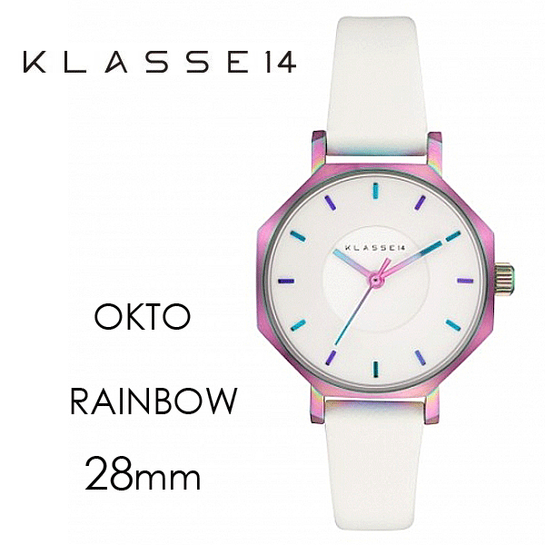 【在庫処分】クラス14　KLASSE14 MARIO NOBILE OKTO RAINBOW WHITE オクト 28mm　OK17TI002S_画像1