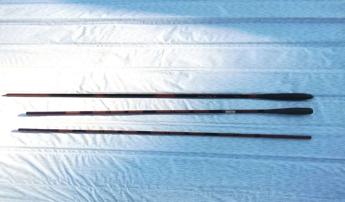 ヘラ竿　!Daiwa ダイワ　天峰 硬調 14/OLYMPIC オリムピック Century 秀水 360　ヘラブナ　釣り竿　釣竿　釣り具　2本セット
