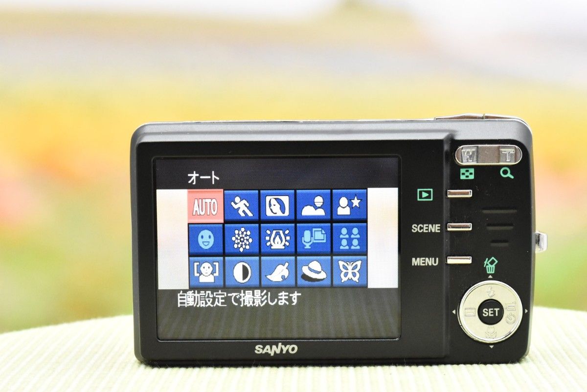 【バッテリー 充電器付】 サンヨー SANYO DSC-X1260 3x コンパクト デジタルカメラ