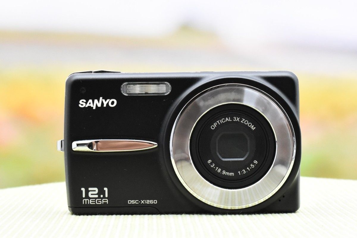 バッテリー 充電器付】 サンヨー SANYO DSC-X1260 3x コンパクト バッテリー 充電器付】 サンヨー SANYO DSC-X1260 3x コンパクト