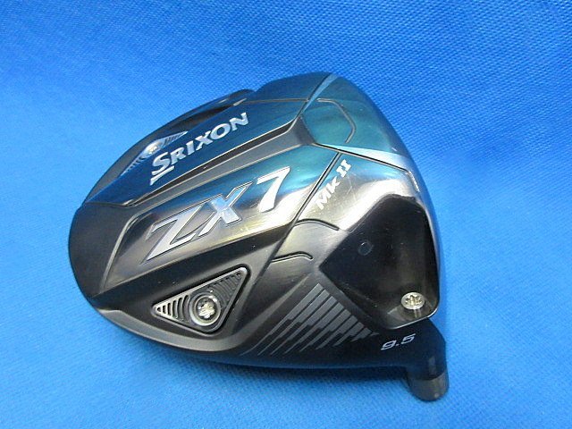 国内正規品】 SRIXON/スリクソン ダンロップ ヘッドのみ 中古 ZX7 9.5