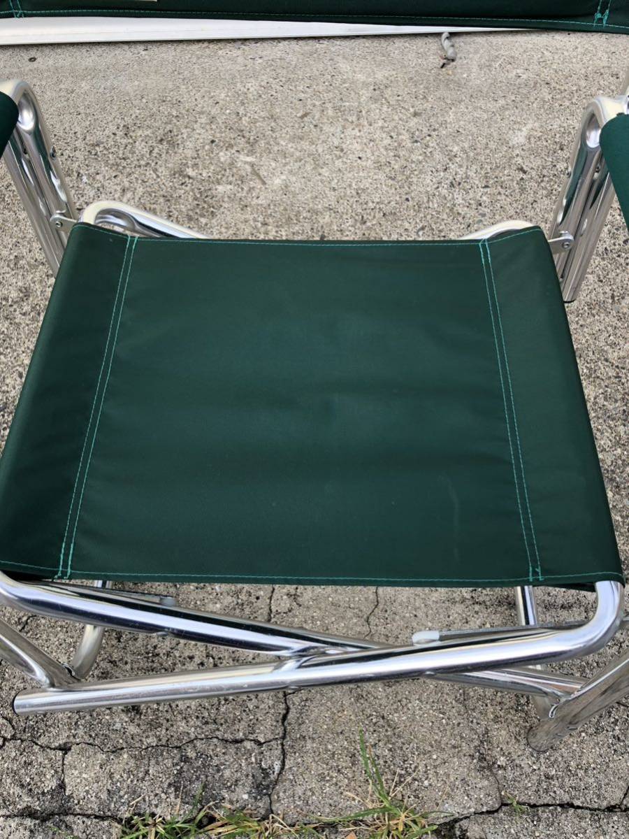 SOUTHERNPORT サウザンポート アルミディレクターチェア 折りたたみ椅子/イス/キャンプ用品/アウトドア 3点セット 専用バッグ付き_画像8