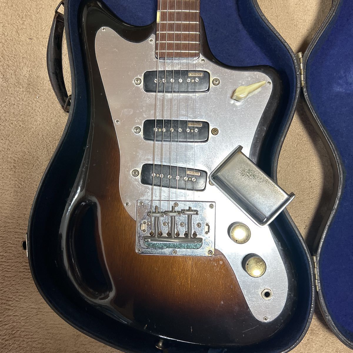 Teisco T60 １９６０年初期 テスコ 初期 ビザールギター ヴィンテージ-