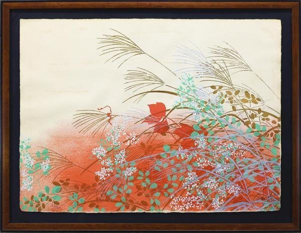 真作保証)今井俊満 シルクスクリーン 版画
