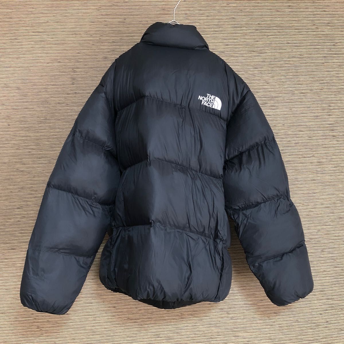 ノースフェイス ダウンジャケット 黒 オンボール ワンポイントロゴ ブラック 未使用品 美品 軽量 タグ付きNORTH FACE
