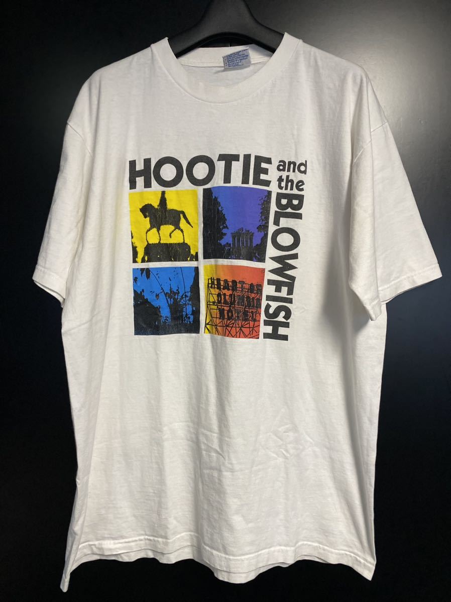 90'S Hootie & the Blowfish Tシャツ ヴィンテージ サイズXL USA製　All Sportタグ　フーティーアンドザブロウフィッシュ バンドTシャツ
