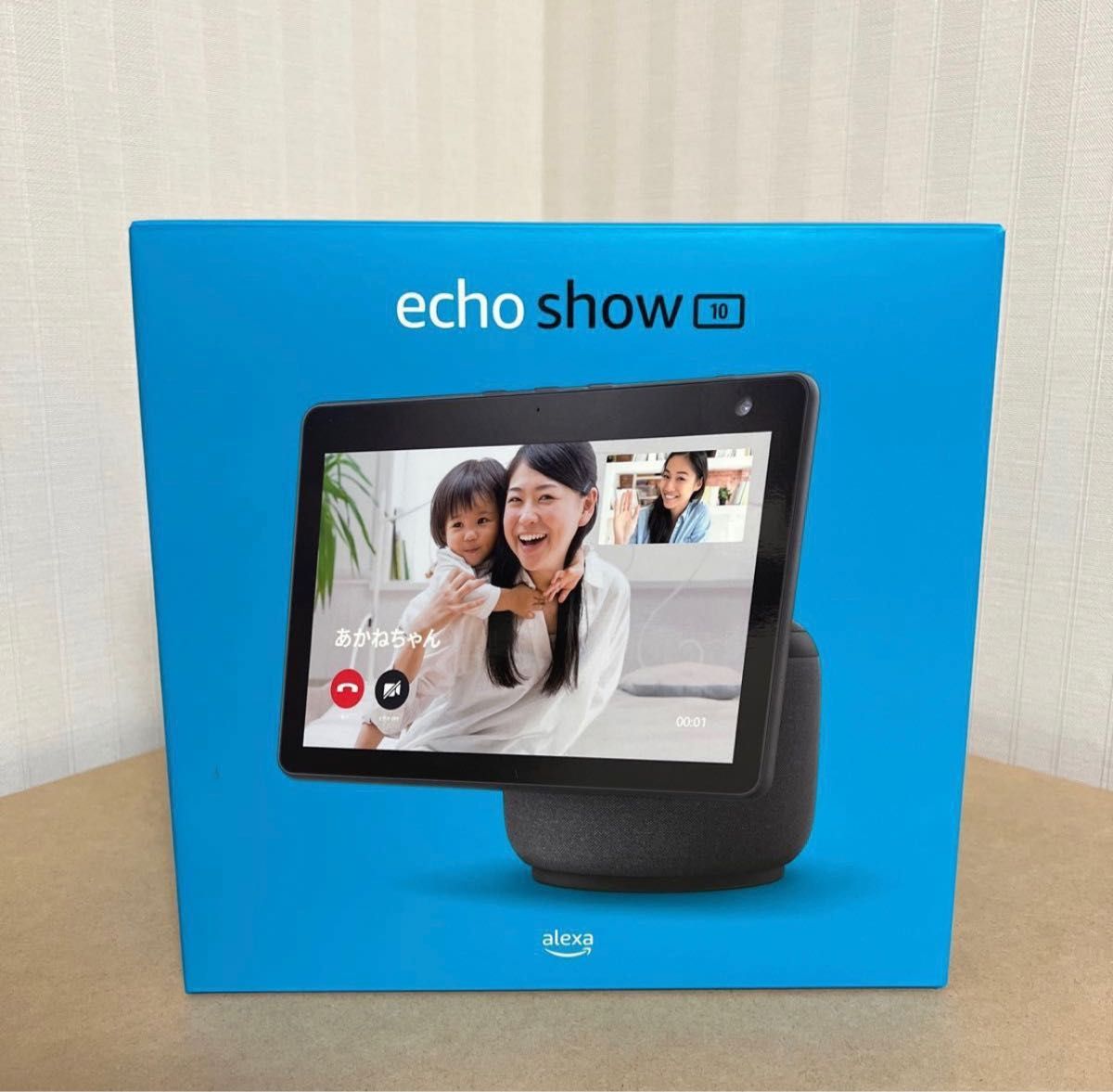 【新品・未開封】Echo Show 10 (エコーショー10) 第3世代 スマートディスプレイ チャコール