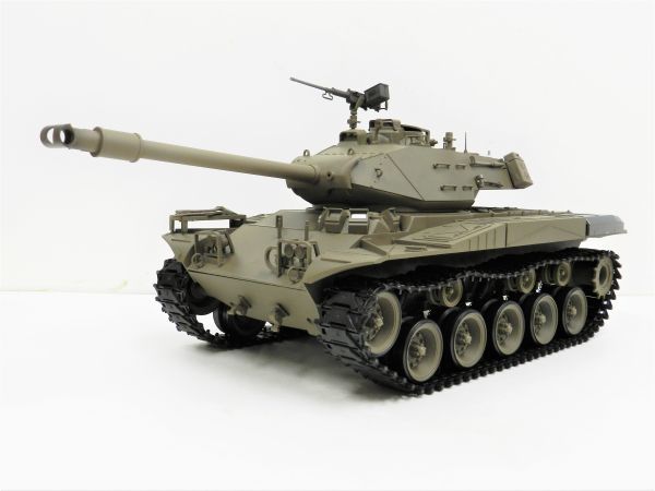 ☆塗装済み完成品戦車ラジコン☆ Heng Long 2.4GHz 1/16 M41A3 ウォーカーブルドッグ ☆3839-1 【赤外線バトル付 対戦可能 Ver.7.0】_画像1