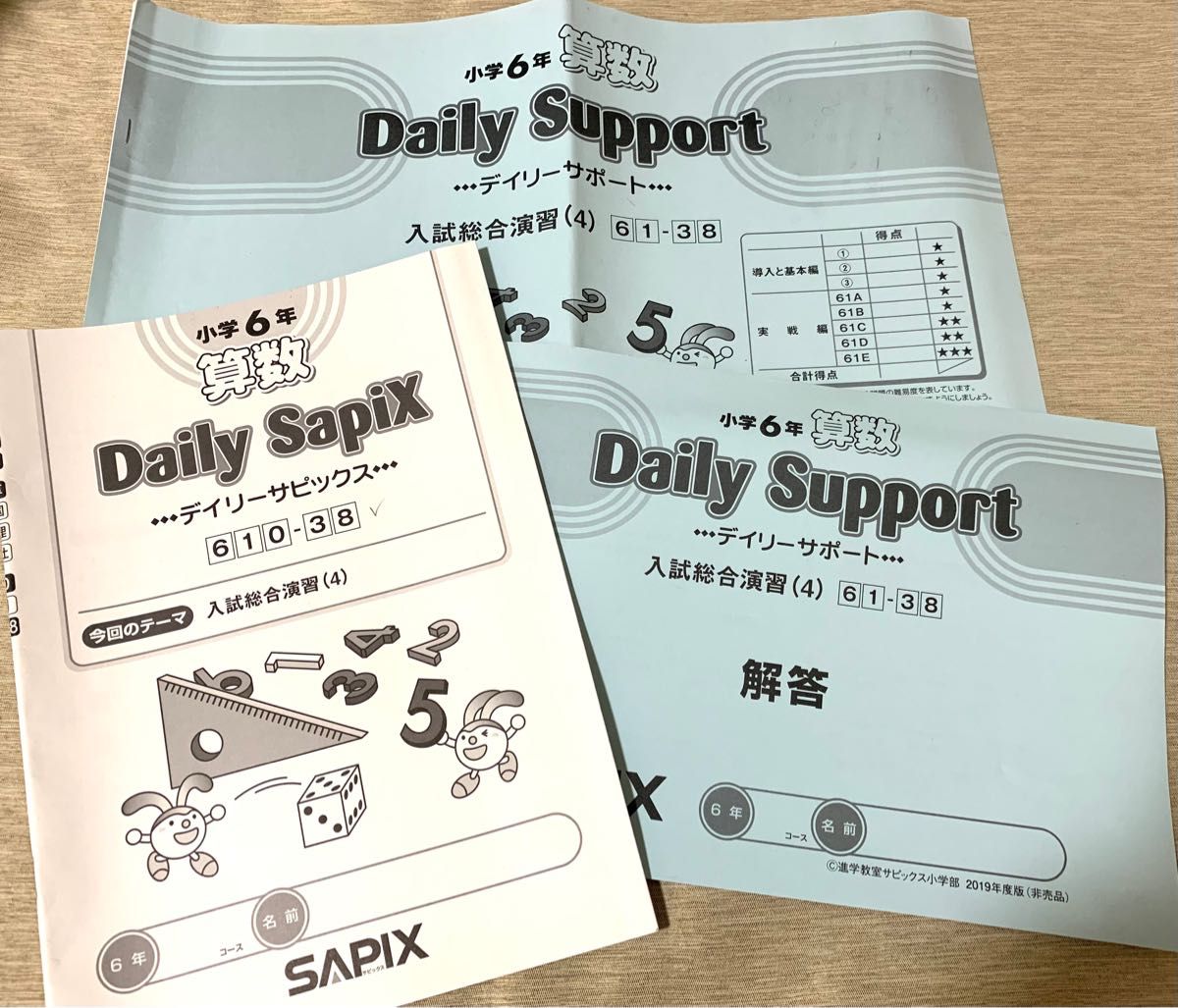 安心の定価販売 正規品直輸入 2024年最新】sapix SAPIX サピックス 5年