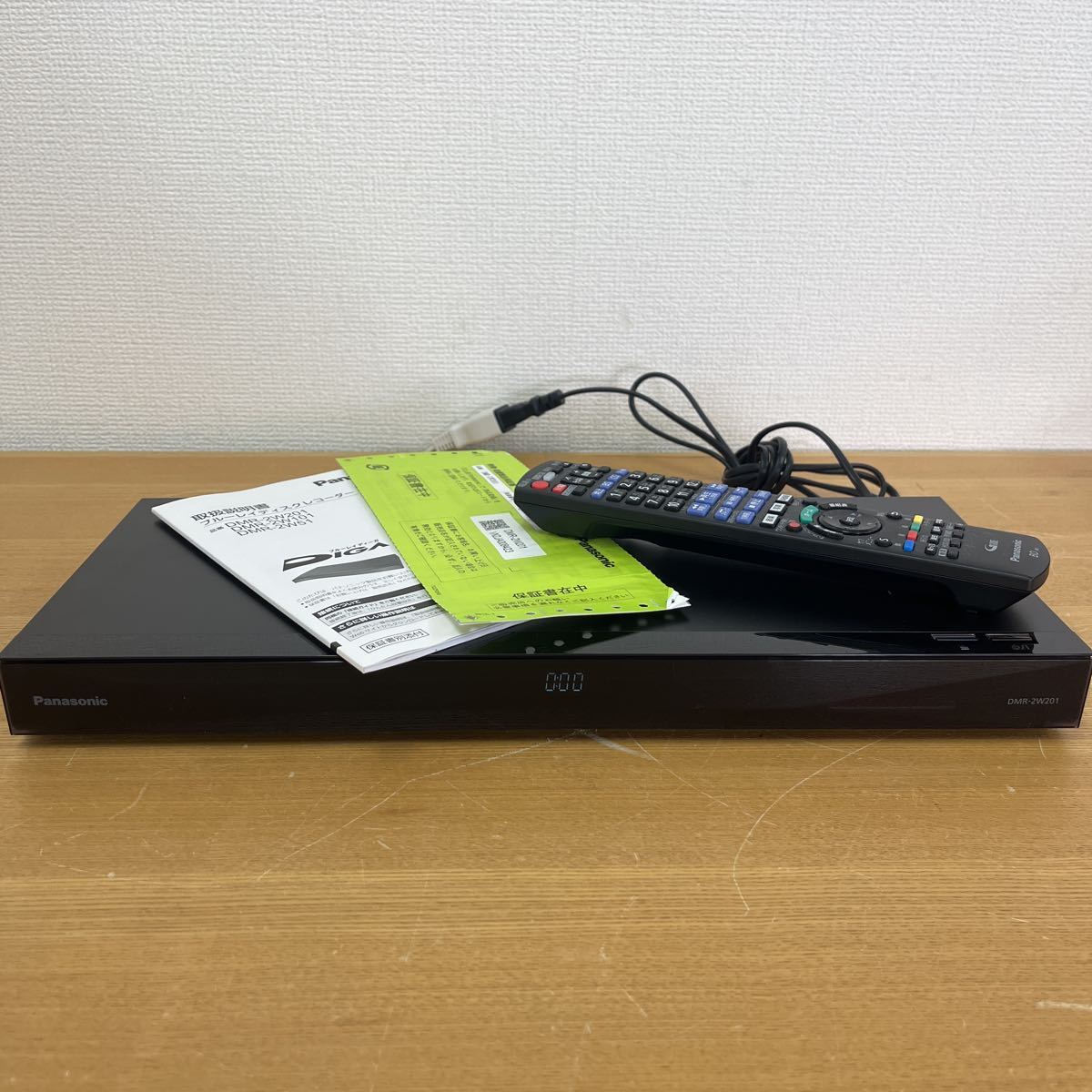 Panasonic ブルーレイディスクレコーダー DMR-2W201 22年製 B-CAS