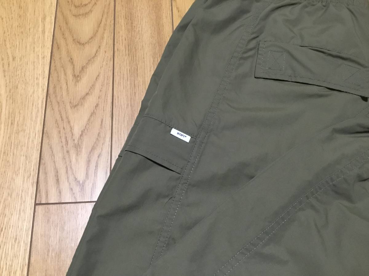 WTAPS 2018 AW TRACKS TROUSERS NYLON TUSSAH OLIVE DRAB OD サイズ S 新同品 INCOM ダブルタップス_画像5