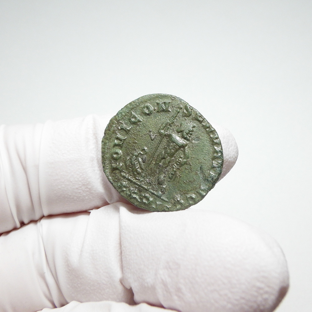 【古代ローマコイン】Diocletian（ディオクレティアヌス）クリーニング済 ブロンズコイン 銅貨 アントニニアヌス(Bf9Mg4T5uW)_画像6