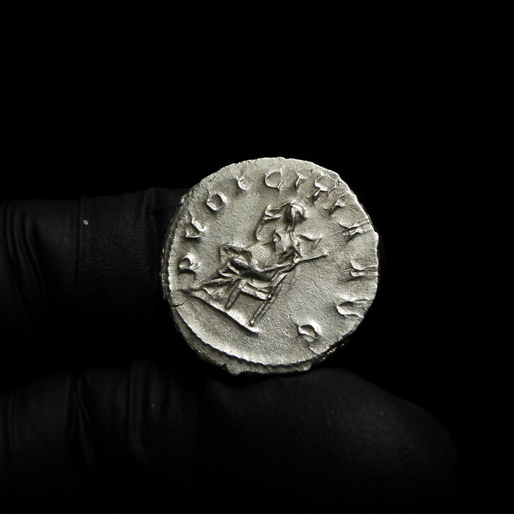 【古代ローマコイン】Herennia Etruscilla（ヘレニア エトルシラ）クリーニング済 シルバーコイン 銀貨 アントニニアヌス(3hPZZLxpW4)_画像6