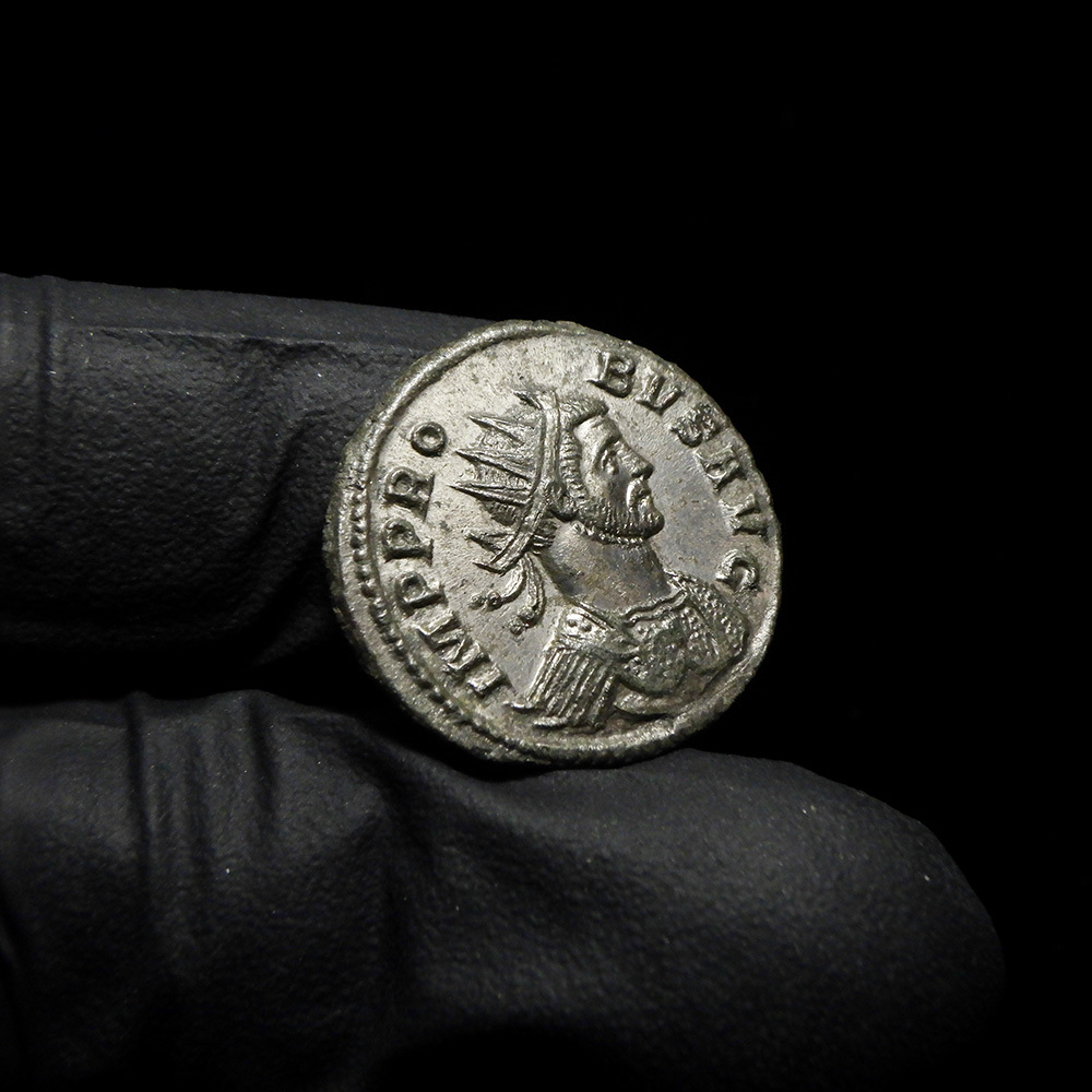 【古代ローマコイン】Probus（プロブス）クリーニング済 ブロンズコイン 銅貨 アントニニアヌス(FGAHbE3E4n)_画像4