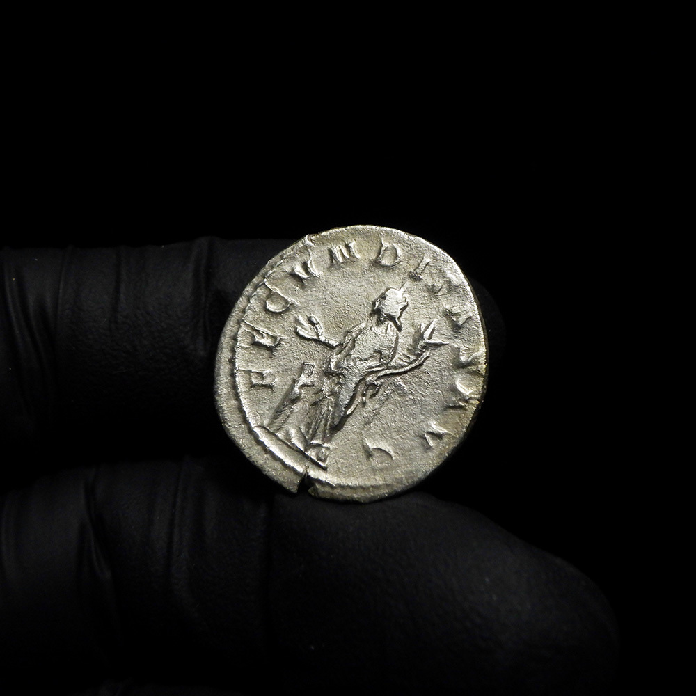【古代ローマコイン】Herennia Etruscilla（ヘレニア エトルシラ）クリーニング済 シルバーコイン 銀貨 アントニニアヌス(z5mTMwP3FB)_画像6