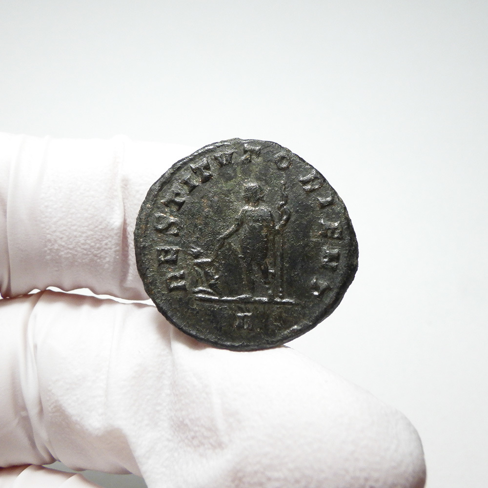 【古代ローマコイン】Aurelian（アウレリアヌス）クリーニング済 ブロンズコイン 銅貨 アントニニアヌス(X5t4eVc2mr)_画像5