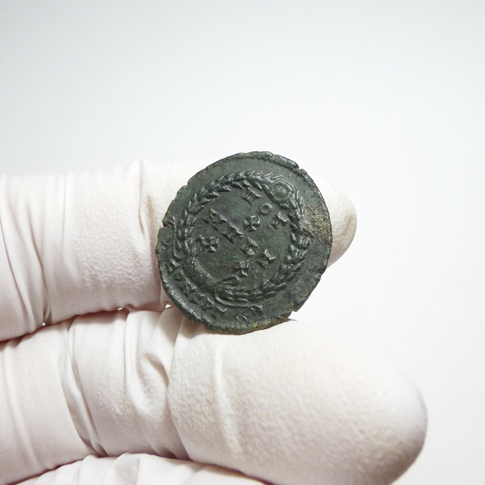 【古代ローマコイン】Julian II（ユリアヌス2世）クリーニング済 ブロンズコイン 銅貨 フォリス(Q24_RwHQKK)_画像6