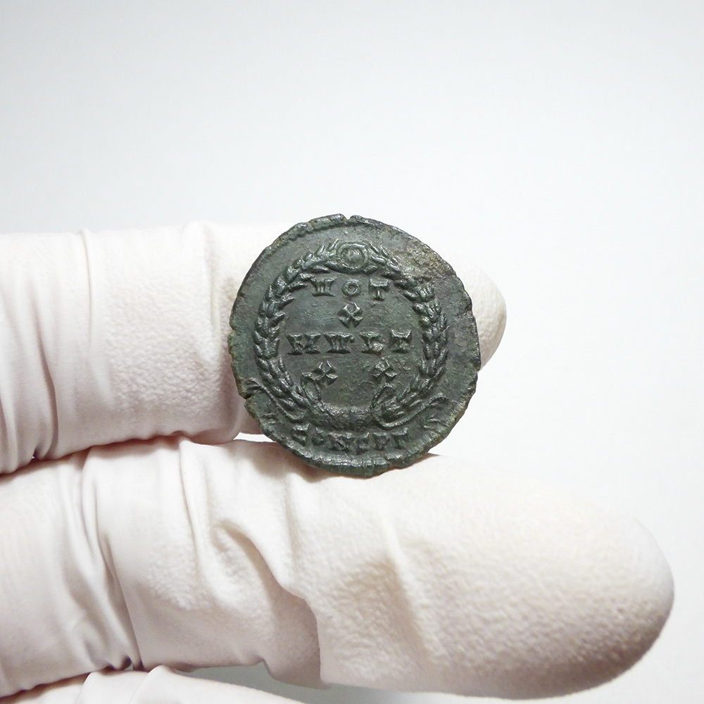 【古代ローマコイン】Julian II（ユリアヌス2世）クリーニング済 ブロンズコイン 銅貨 フォリス(Q24_RwHQKK)_画像5