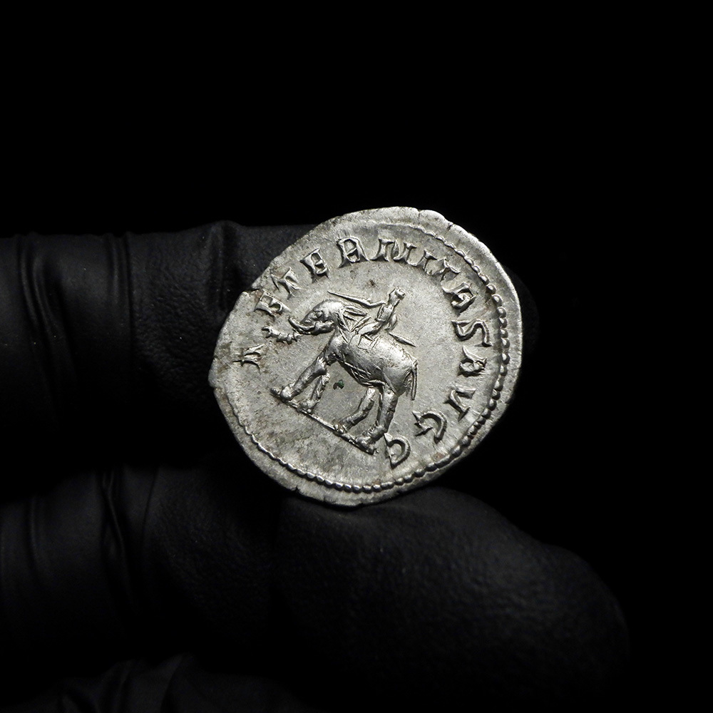 【古代ローマコイン】Philip I（フィリップス・アラブス）クリーニング済 シルバーコイン 銀貨 アントニニアヌス(ajGQz6grRF)_画像6